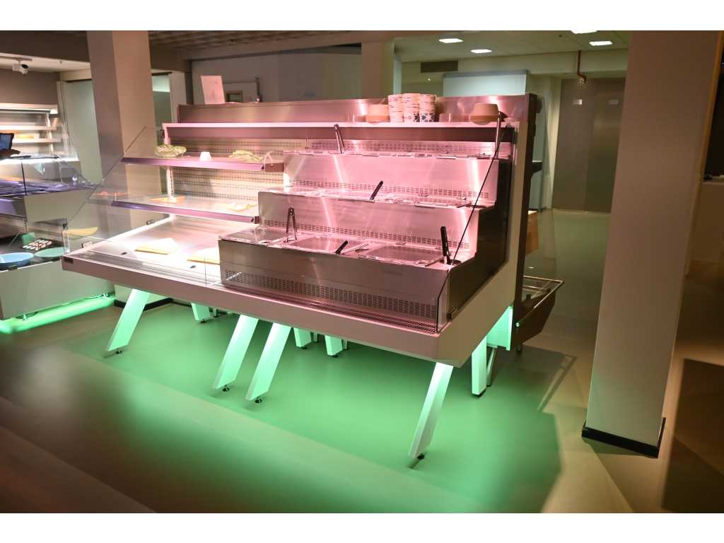 Smeva - Market 9 - 4 Level - Refrigerated display case - showroom model