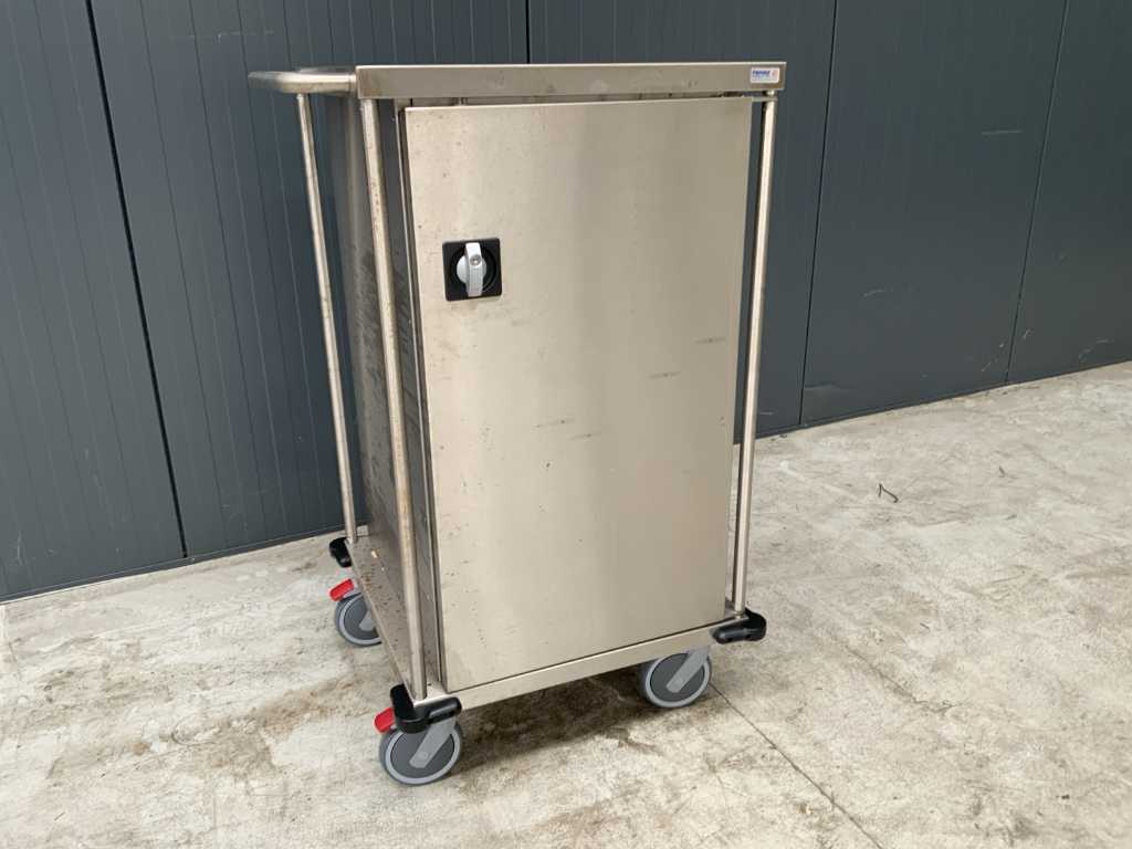 Stainless Steel Trolley with Drawers