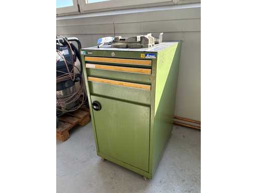 GARANT workshop drawer cabinet with contents