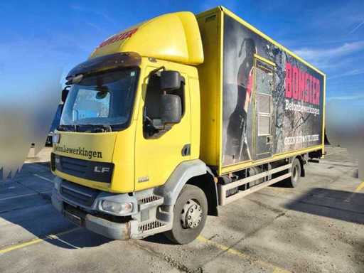2010 DAF AE55.220 box body - hydraulic tail lift - 15T