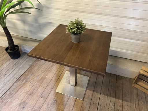 Eiken tafelblad Ø 80 cm (16x)