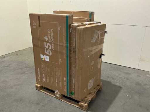 Pallet Televisies Retourgoederen - 8 items