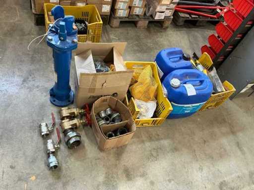 Materiale per l'installazione del riscaldamento centralizzato