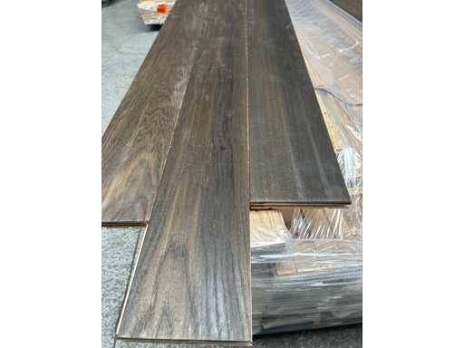 60,86 m² Parchet masiv din stejar 20mm Ulei de grafit