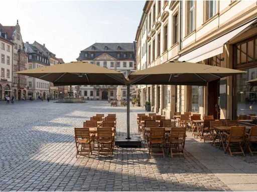 Wellness, sanitary facilities and garden