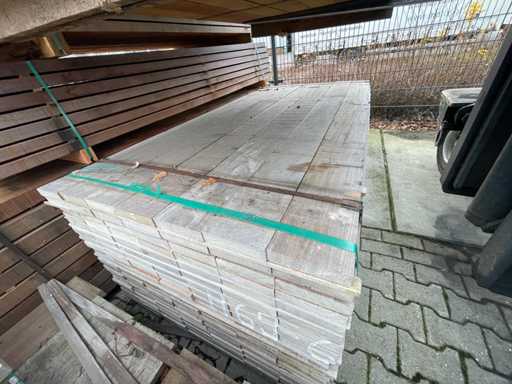 Ipé planken fijnbezaagd 1850-2450x130x27mm (133x)