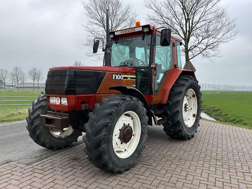 1991 Fiat F100DT Four Wheel Drive Agricultural Tractor