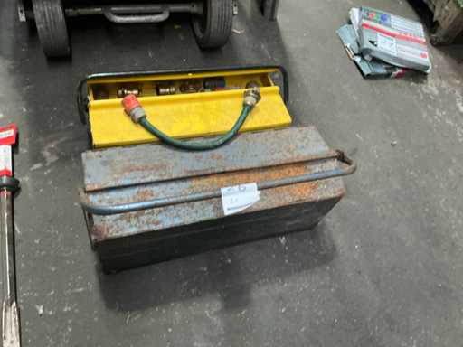 Metalen gereedschapskist (2x)