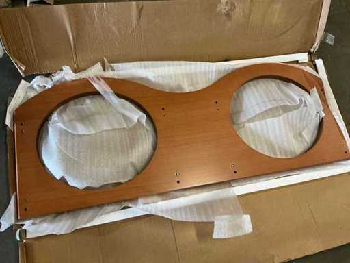 M2 TOP 142PE Piano in legno per lavabo (15x)