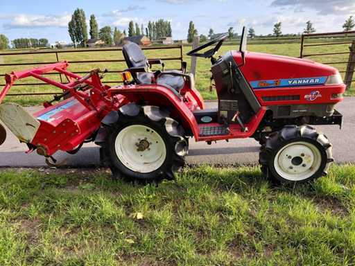 Yanmar - KE-3 - Mini Tractor with cultivator Yanmar RSZ 1201