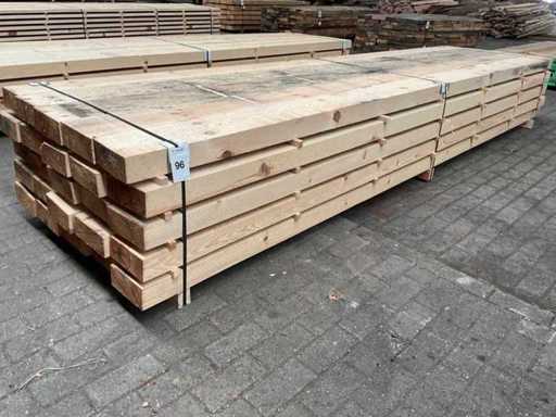 Black Pine beams 85x200 mm (25x)