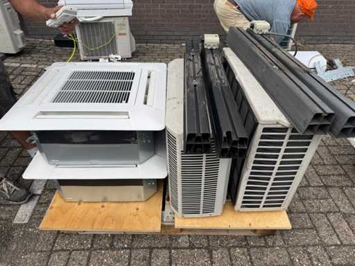 Klimatyzator Fujitsu wewnętrzny+ jednostka zewnętrzna (2x)