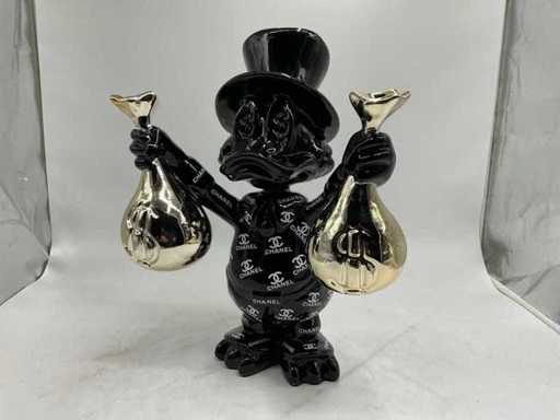 Scrooge McDuck Sculpture