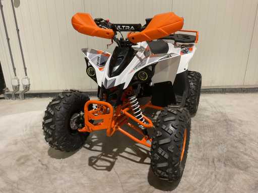 2025 Ultra Motocross ATX 125 Quad Orange