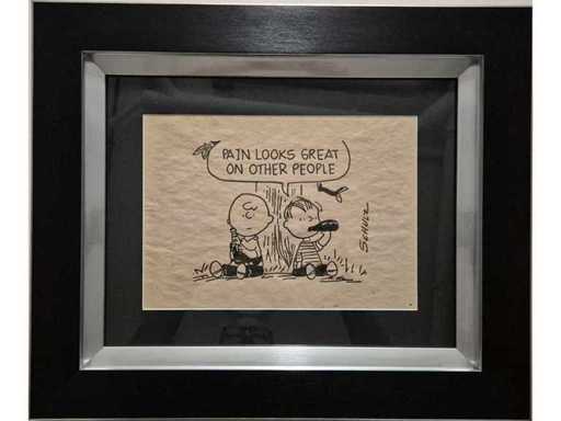 Schulz - Dessin - 42 x 50 cm.