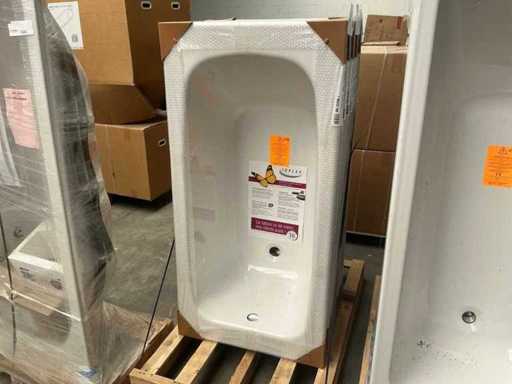 Allibert Toplax Flavis Vasca da bagno incorporata 140x70cm (2x)