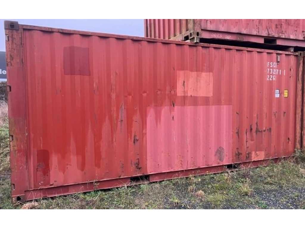 Shipping container 20ft, second-hand