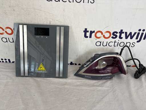 Tefal Smart Protect Plus FV6870 – Stoomstrijkijzer | Medisana BS 476 – Personenweegschaal