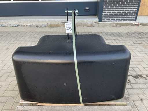 Peso anteriore, "900kg"