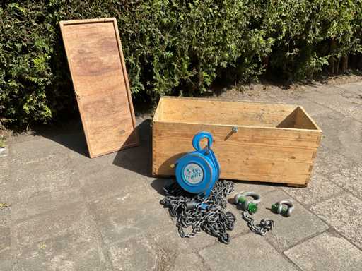 Tractel Tralift Kettingtakel 1.5 Ton - met statieven