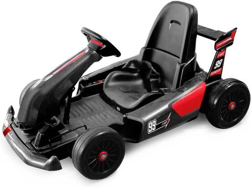 TURBO CHALLENGE - Kart - Elektrische Carrier - Afstandsbediende Auto - Grijs - 50 kg maximaal