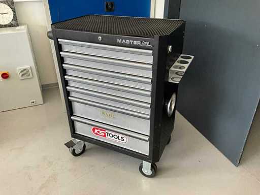 KS TOOLS - Master Line - Tool trolley with contents