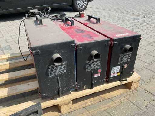 Lincoln Nordweld 831 Mobilny Spalniczy Ekstraktor Spalnicze (3x)