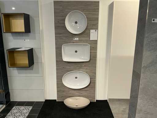 Lavino Villeroy&Boch montato in superficie (4x)