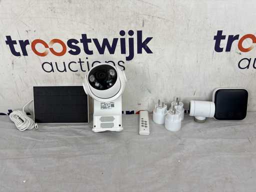 Imou Cell PT Solarkit – Sicherheitskamera | KlikAanKlikUit APC3-2300R – Switch set | tado° Smart Thermostat X – Thermostat | tado° – Kühlerknopf