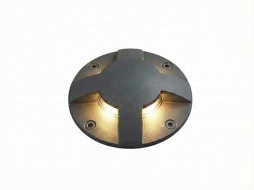  Ground spot GU10 fitting round (10x)