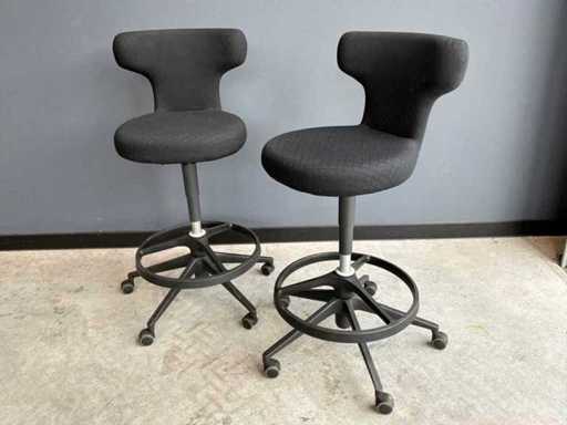 Vitra Pivot Thekenstuhl (2x)