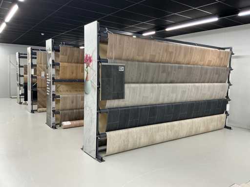 Winkelstelling voor rollen