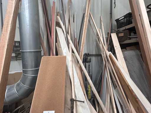 Série de divers bois