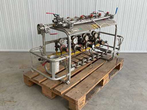 Gasstation acetyleen zuurstof