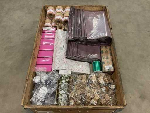 Charge des Verpackungsmaterials