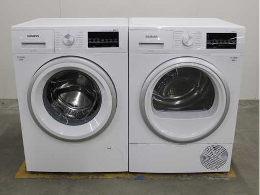 Siemens iQ500 iSensoric aquaStop iQdrive Washing Machine & Siemens iQ500 iSensoric Dryer