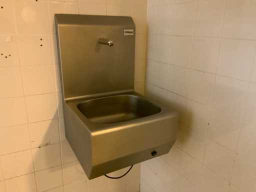 Elpress Infrarot-Spüle aus Edelstahl mit Kniesteuerung