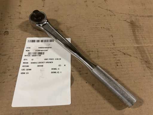 Uchwyt klucza nasadowego Williams (12x)