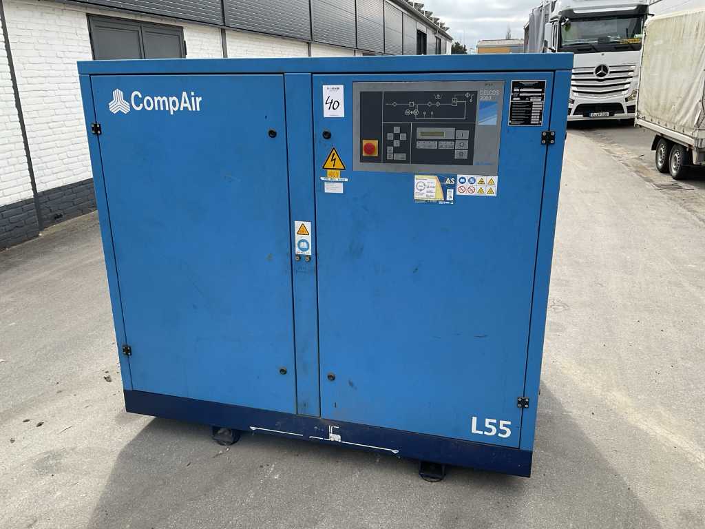 2002 CompAir L55-10 Screw compressor 8.09 m³/min