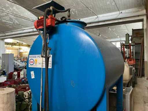 Réservoirs horizontaux de stockage de carburant