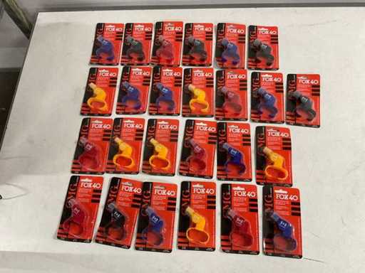 CMG - Sifflet officiel de l’arbitre Fox 40 sonik (25x)