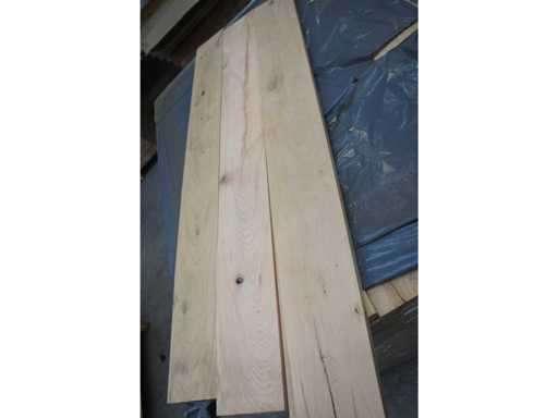 10x rafturi din stejar masiv 32mm