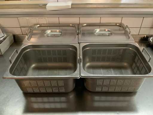 Taca perforowana GN 1/2-150 (4x)