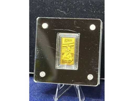 Calcio 2024 - Romania | 1/500oz oro 999 fine
