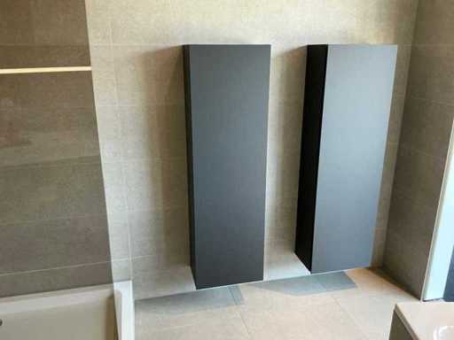 Duravit - L Cube - Halfhoge kast 40 x 132 cm
