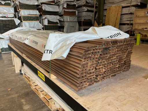 Fraké Triple, Thermally modified wood (103x)