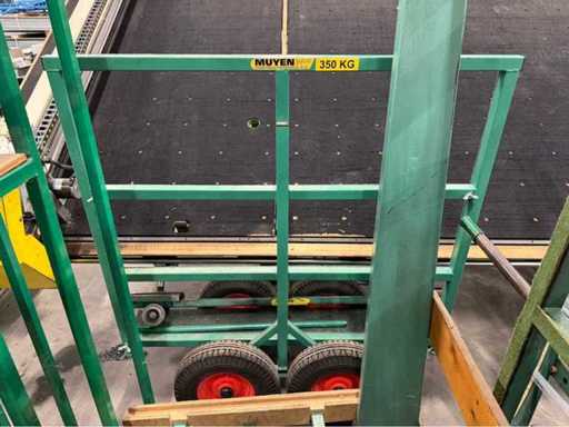 Muyen glass transport cart 350kg