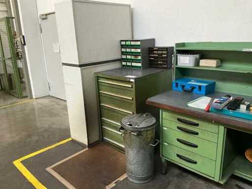 Armoire à outils HAHN+KOLB avec contenu