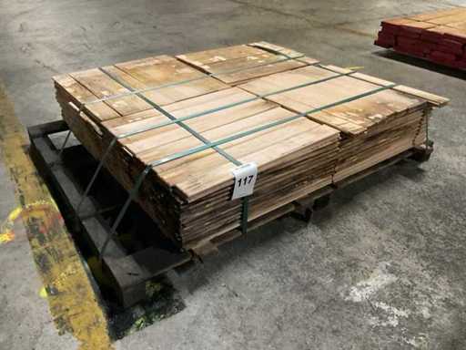 Hard Maple visgraatdelen 60x540 mm ca. 8,1 m²