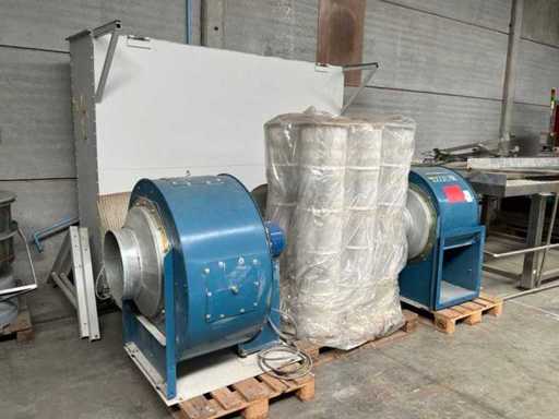 2010 CBI Filter afzuiginstallatie